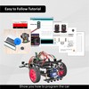 OSOYOO Arduino Arduino UNO Model 3 Robot Car DIY Starter