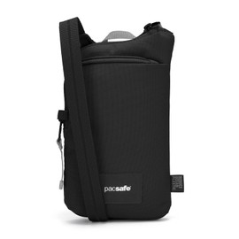 Pacsafe GO Anti Theft Tech Crossbody, Jet Black