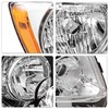 SOCKIR Halogen Headlight Assembly with Blubs Fit for 2011 2012