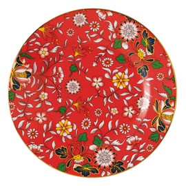 Wedgwood Wanderlust Crimson Jewel Plate, 7.9 inches (20 cm), 1061299 Red