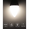 LUTW E12 Candelabra LED Light Bulbs 40 Watts Equivalent, 450