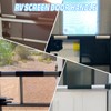 Gekufa Adjustable RV Screen Door Cross Bar Handle Universal Fit