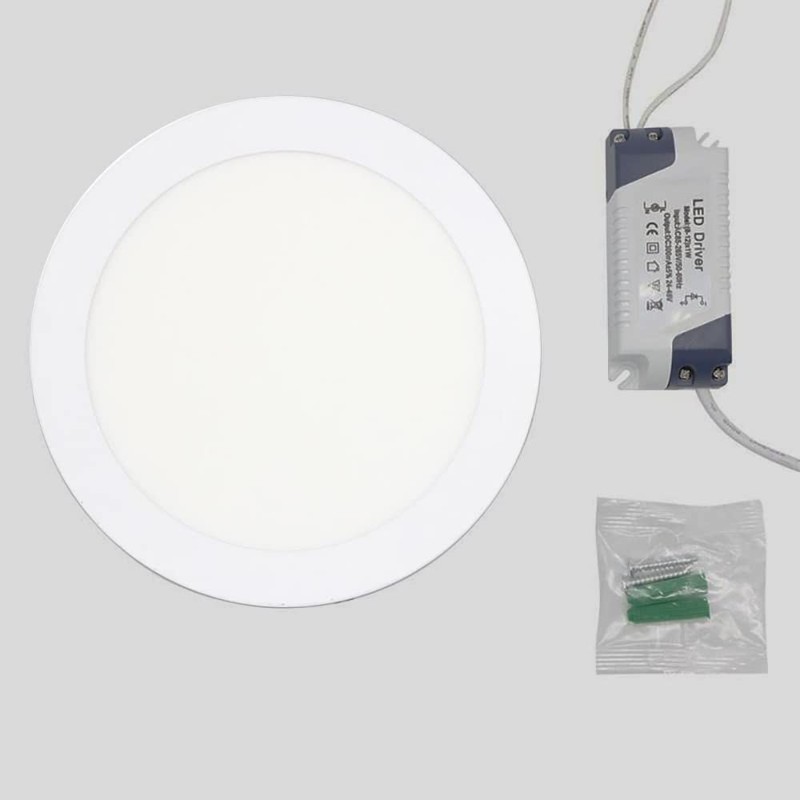 Body-Plus LED Downlights Ceiling, 24w Surface Mounted Panel Cool White
