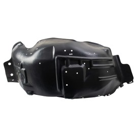 TRQ Front Left Inner Fender Liner Black Drivers Side Compatible with 1987-1997 Ford F-150 FO1246104