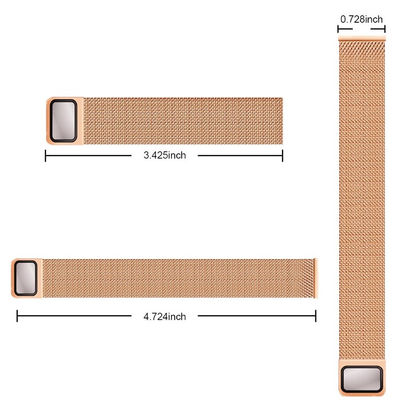 FITVII 16mm Quick Release Watch Band for FITVII Slim Fitness