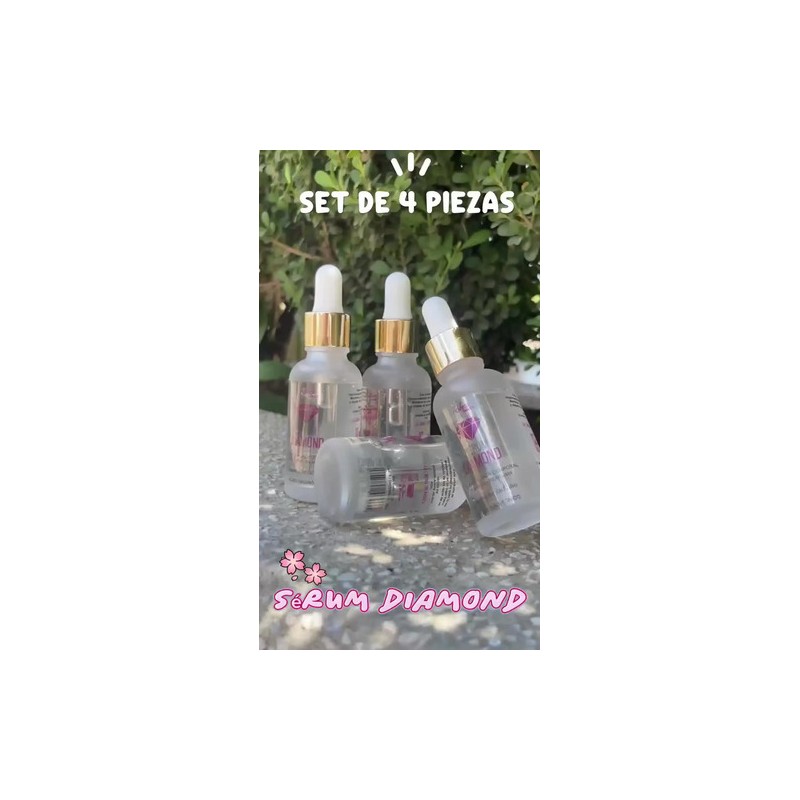 Colágeno Hidrolizada Líquido (puro) Serum Diamond 30ml 4pzas