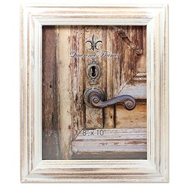 8x10 White Wash Maple Picture Frame