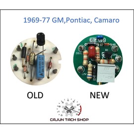 Cajun Tach Shop 1969-77 Camaro, 71-77 Vega, Chevelle, Tachometer Circuit Board. Easy Tach Repair