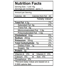 Dulzura Borincana Sesame Seeed, Honey & Almonds Sweet Ajonjoli,miel, 12 G