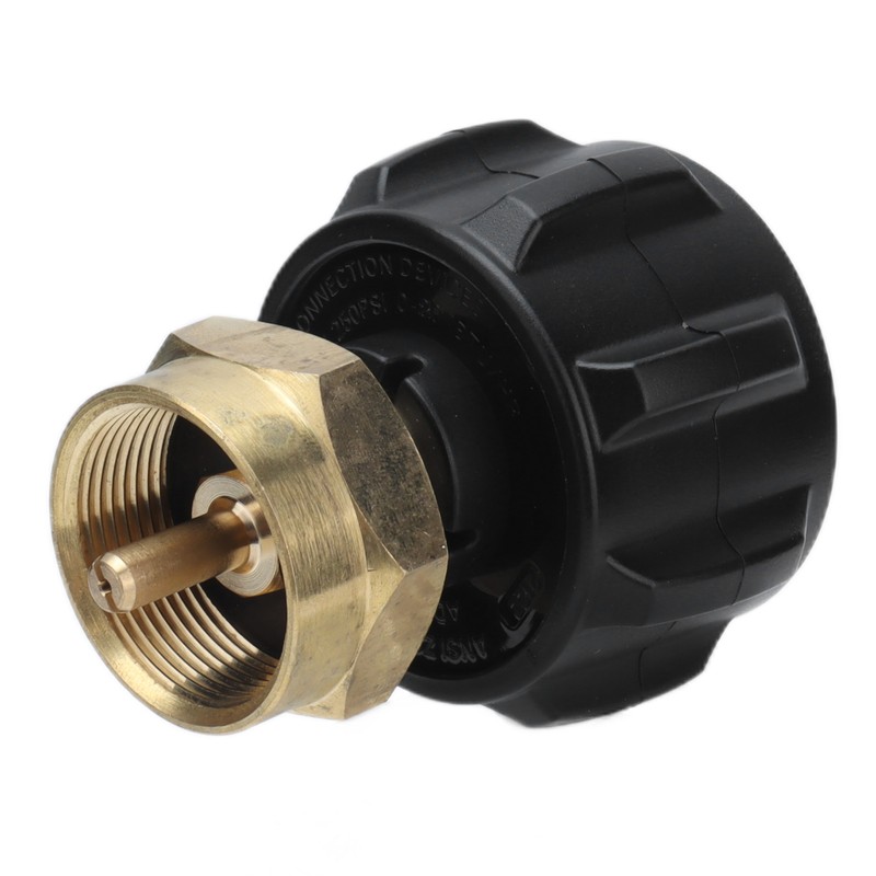 Refill Adapter Tank Cylinder Coupler Gas Propane Regulator Valve Accessory