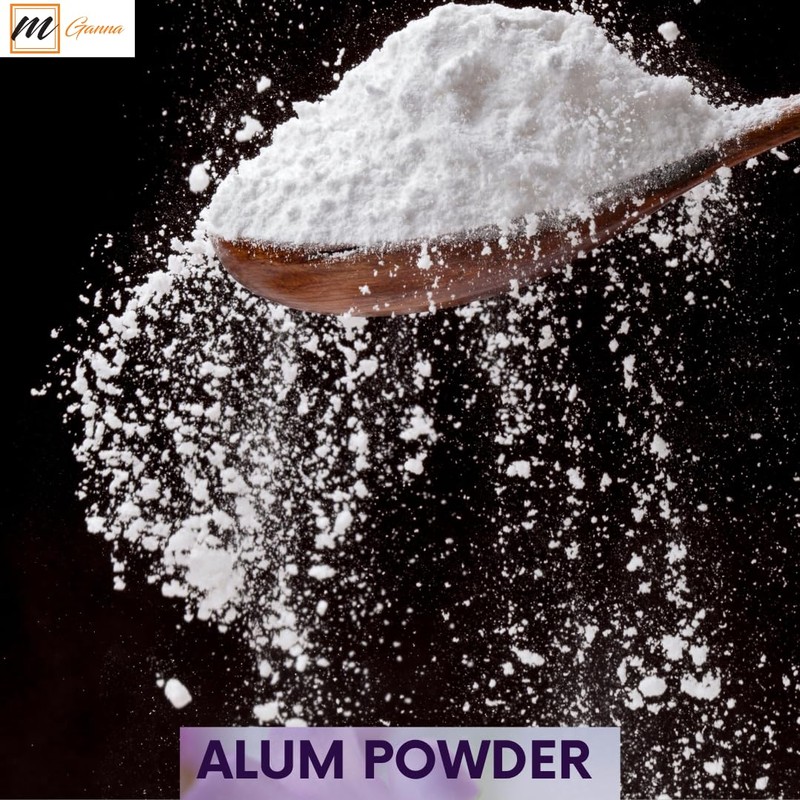 mGanna 100% Natural Alum Powder for Clear and Glowing Skin