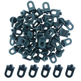 55 Stück Gewächshausclips mit hoher Tragkraft,Stabile Pflanzenhalter, Aufhängevorrichtungen für Gewächshaus,Perfekte Ösen Rankhilfe Clips Kunststoff, für Ihr Gewächshaus und Paradies