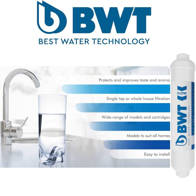 BWT DWFCART Filter, White, 1 Count (Pack of 1)