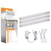 BLACK+DECKER LED Under Cabinet Lighting Kit, 3-Bars, 9 Inches Each,