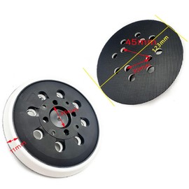 VZU Sanding Disc 125 mm for Bosch, 125 mm Sanding Plate with Hook and Loop, Compatible with Bosch PEX 300 AE/PEX 400 AE Eccentric Sander
