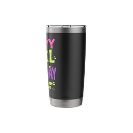 Believe Nothing & Trust No one Hilarious April Fools' Day Stainless Steel Insulated Tumbler