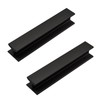 MOROBOR 120mm/4.7” Self-Stick Instant Cabinet Drawer Pulls, 2pcs Aluminum Alloy