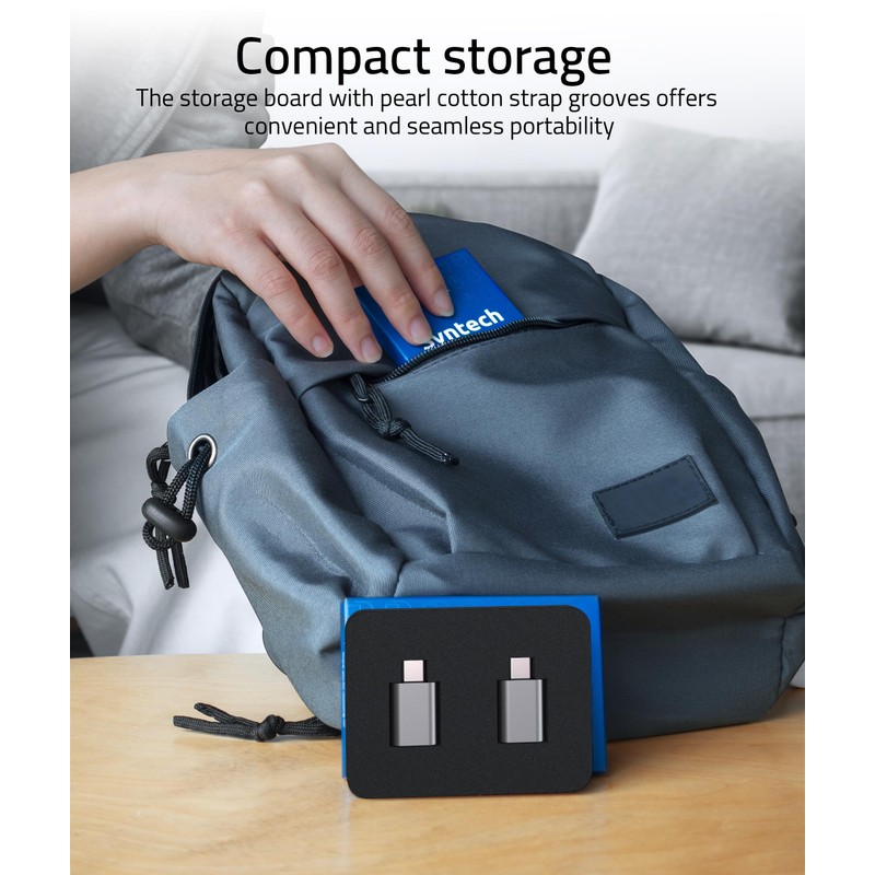 Syntech USB C to USB Adapter(2 Pack), USB-C Male to