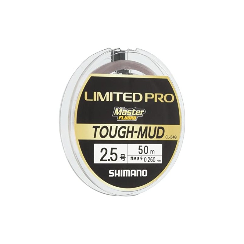 Shimano Line Limited Pro Master Floro TOUGH-MUD 166.4 ft (50