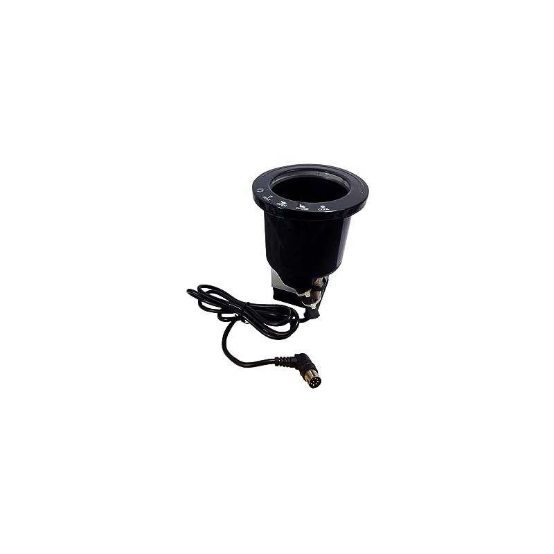 FR Touch Function Cup Holder with Drink Cooling Fan, Blue