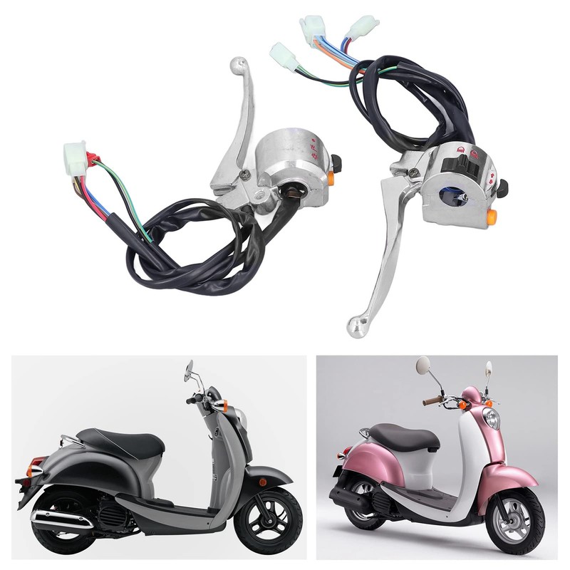 Switch Unit Left, Scooter 50 CC Left Switch Motorcycle Handle,