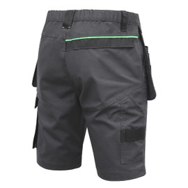 Högert Technik - LEMBERG Shorts mit Taschen dunkelgrau M (50) | Herren Kurz Hose Arbeitshose | Arbeitsshorts Arbeitshosen Männer | EN ISO 13688
