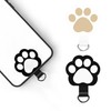 猫 肉球 ストラップホルダー 可愛い ねこ スマホストラップホルダー 薄型 充電干渉なし スマホアクセサリー 2枚セット