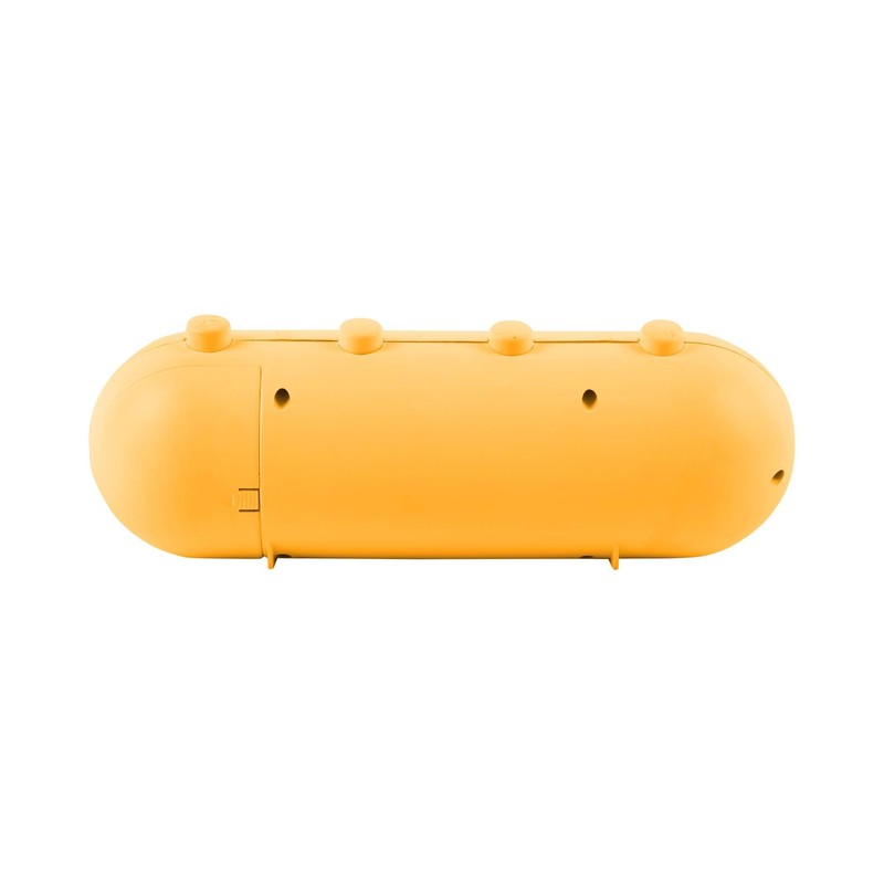 Karlsson Retro Tube Alarm Clock - Luminous Yellow - 9