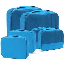 DoubleTrip Extra Large Packing Cubes for Travel Suitcase Organizer - Fit 28inch Luggage Set of 6 with 3 Sizes Space Saver Baggage Bag