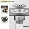 Kitchen Sink Drain Strainer, 3-Pack Fine Mesh,Sink strainers for Kitchen
