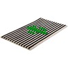 Northlight Green Cactus Striped Coir Outdoor Doormat 18" x 30"