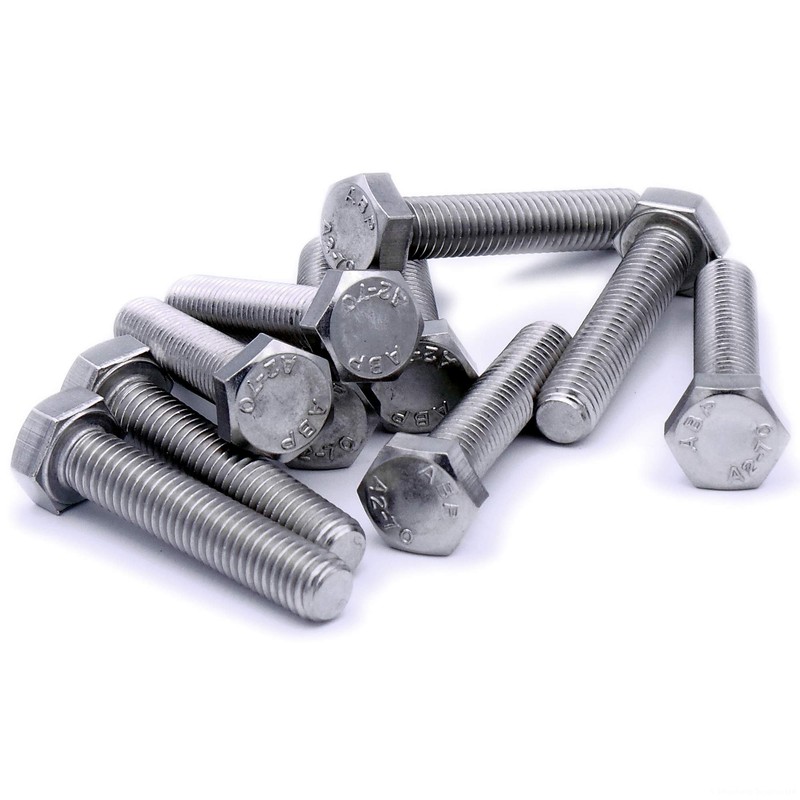 M8 (8mm x 50mm) Hex Bolt (Fully Threaded Setscrew) -