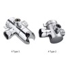 3-Way Shower Diverter Valve, 3-Way Shower Diverter Valve Mount G1/2