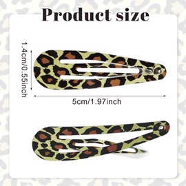 UILYNIU Pack of 20 Hair Clips, Metal Hair Clips, Metal Snap Hair Clips, 5 cm Hair Clips, Girls, Hair Clips, Ladies, Non-Slip, Hair Styling Accessories for Girls Women (Multi-Colour)