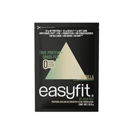 14 Sobres de 32.5g - Proteina Premium GRASS-FED | Suplemento alimenticio en polvo | 25 g de proteína | 5.5 g de BCAA's | 1 g NET CARB | HWPI GRASS-FED | Pre + Probióticos | Cont Net 455gr (Vainilla)