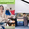 Windyun 16 Pack Clear Storage Bags with Zipper and Handle