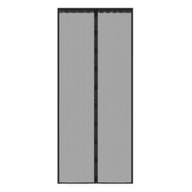 Colorful Magnetic Entrance Screen Door Black