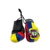 Red Hat Ent Hanging Car Mirror Mini Boxing Gloves (Ecuador)