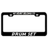 Custom Brother - My Heart Belongs to Drum Set Black