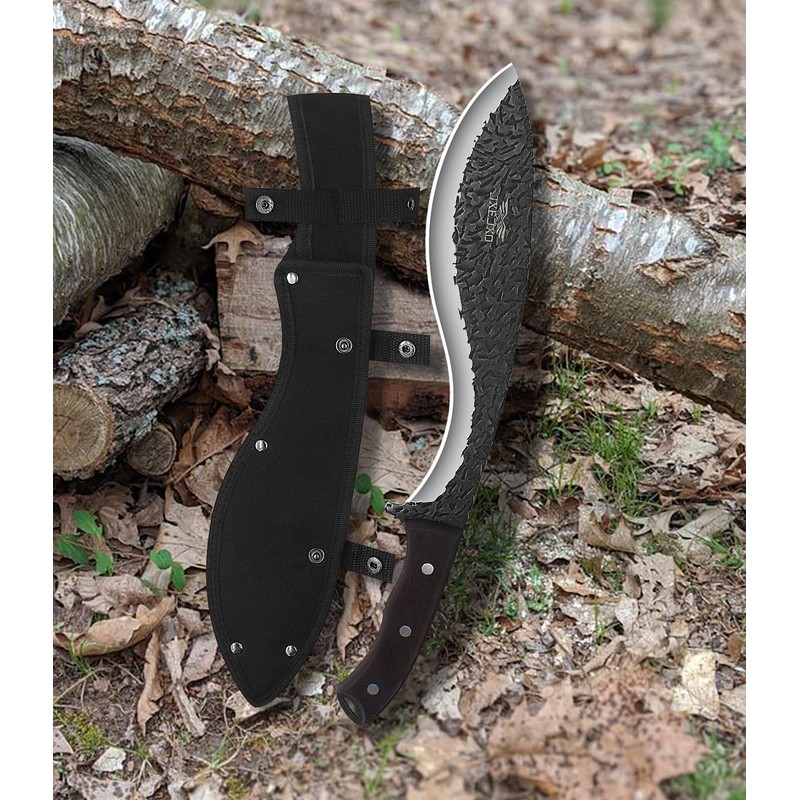 JXE JXO Machete, 14.5" Full Tang Machete for Cutting Trees