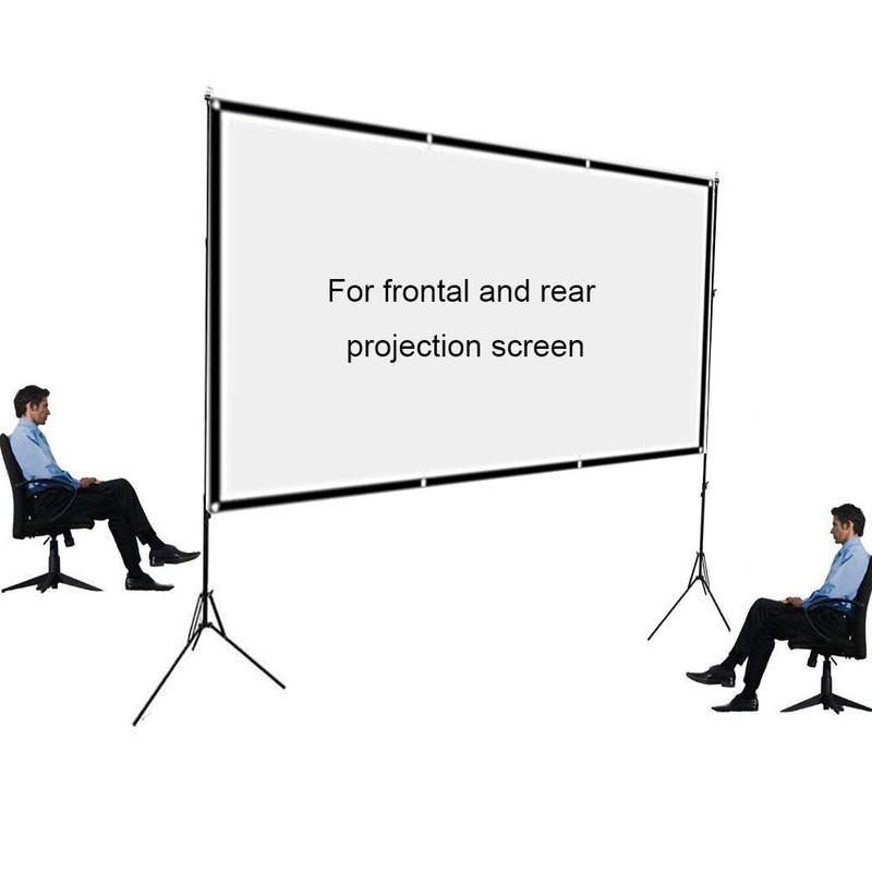 Outdoor Indoor Projector Screen Stand Tripod for Portable Foldable Projection