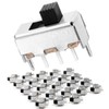Chanzon SPDT Mini Micro Slide Switch 1p2t 2 Position 25pcs