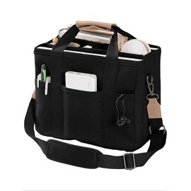 Solid Color/flower & Fruit & Heart Pattern Fabric Tote Bag for Women, Summer 2024 Large Capacity Everything Tote Bag, Travel Essentials, Multiple Pocket Work Bag:_multicolor2_Please Refer To The Pictures for Dimensions