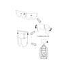 CGK Pella Warmer, Oil Lantern, Hurricane Lantern, Trivet, Lightweight, Thin,