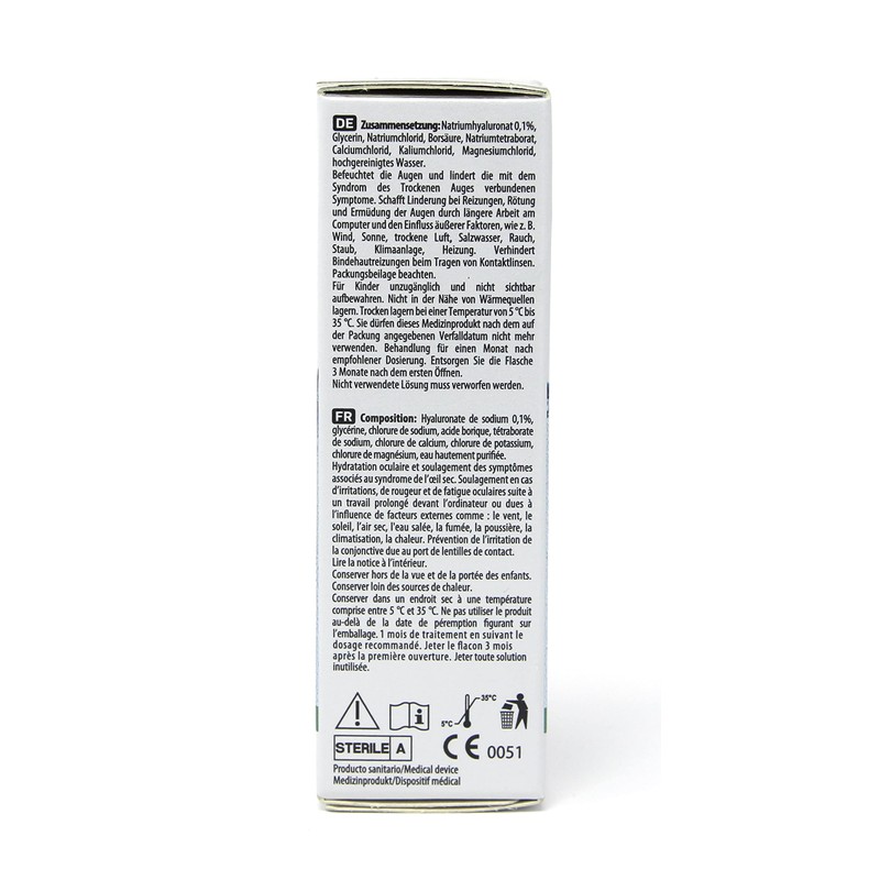 Xailin Tears 0.1% HA 10 Millilitres x1 Pack