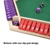 Shut The Box Dice Game 6 Player 6 Color Sided