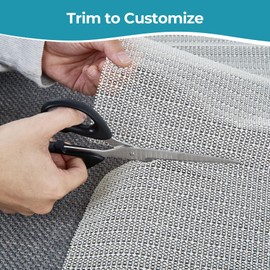 80×160 cm Non Slip Area Rug Gripper, Rug Gripper for Hardwood Floors, Laminate, Vinyl, Stone & Tile, Anti Slip Area Rug Pad for Under Rugs