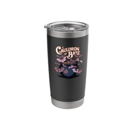 A Fun Cauldron Of Bats Stainless Steel Insulated Tumbler