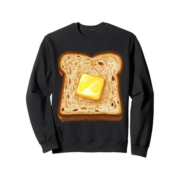 Funny Toast Halloween Pun Costume Easy Lazy Couples Group Sweatshirt