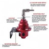 MiJunHD 1Pc Universal Adjustable Fuel Pressure Regulator with 1Pc Oil